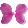 2016 New coming Kids Baby Girl Pixie Fairy Wings Butterfly Costume Tinker Bell Halloween wholesale 3D beautiful butterfly wings