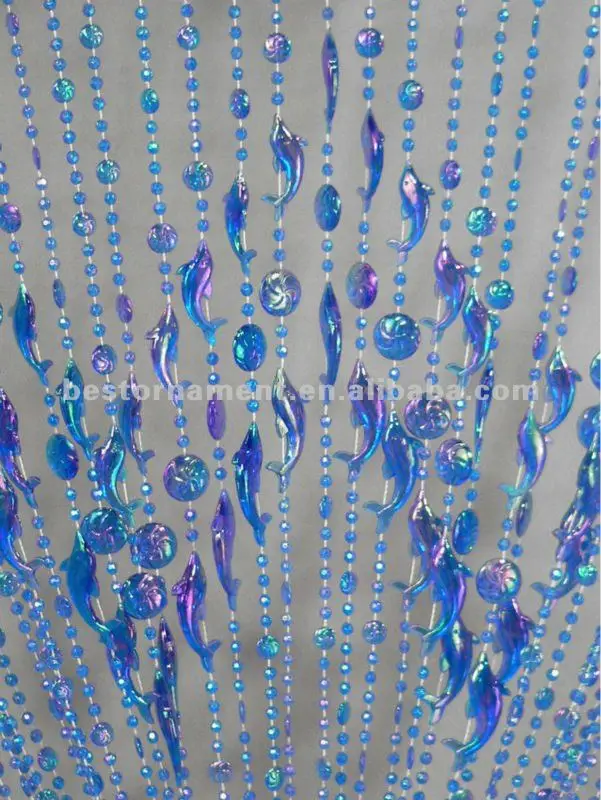 Rainbow Iridescent Crystal Bead & Dolphin Curtain Buy Crystal Bead