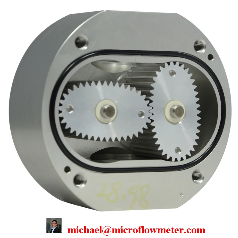 0 5 100l Min Micro Oval Gear Flow Meter Used For Diesel Test Bench
