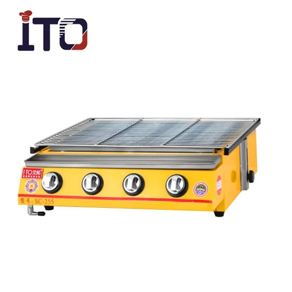 Sc255 Commercial Outdoor Countertop Gas Barbecue Grill For Camping