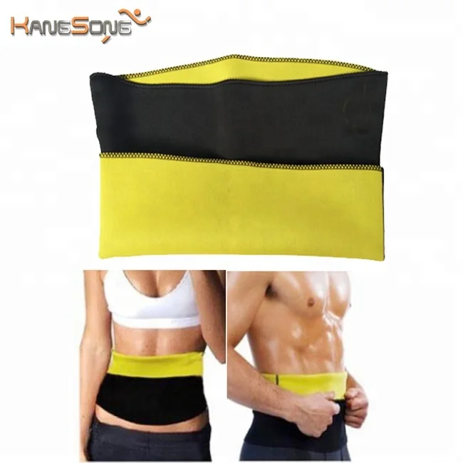 

drop ship factory price body shaper xs-xxxl women's neoprene belly waist belt slim, Black+yellow