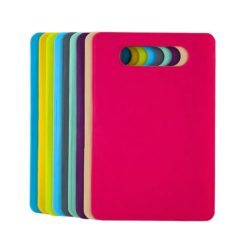 

Fruit Plastic Chopping Blocks Cutting Board Hanging Hole Chopping Board Cutting Fruit Vegetables Kitchen Essential Gadget
