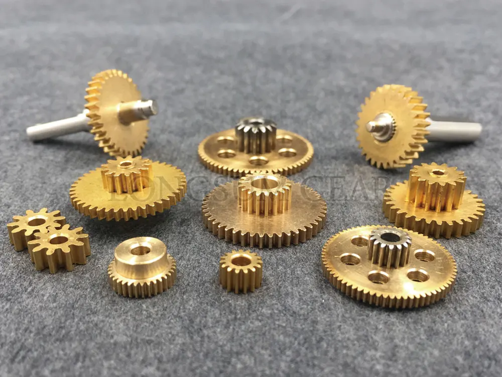 Custom Precision Small Brass Spur Gears - Buy Brass Gears,Brass Spur ...