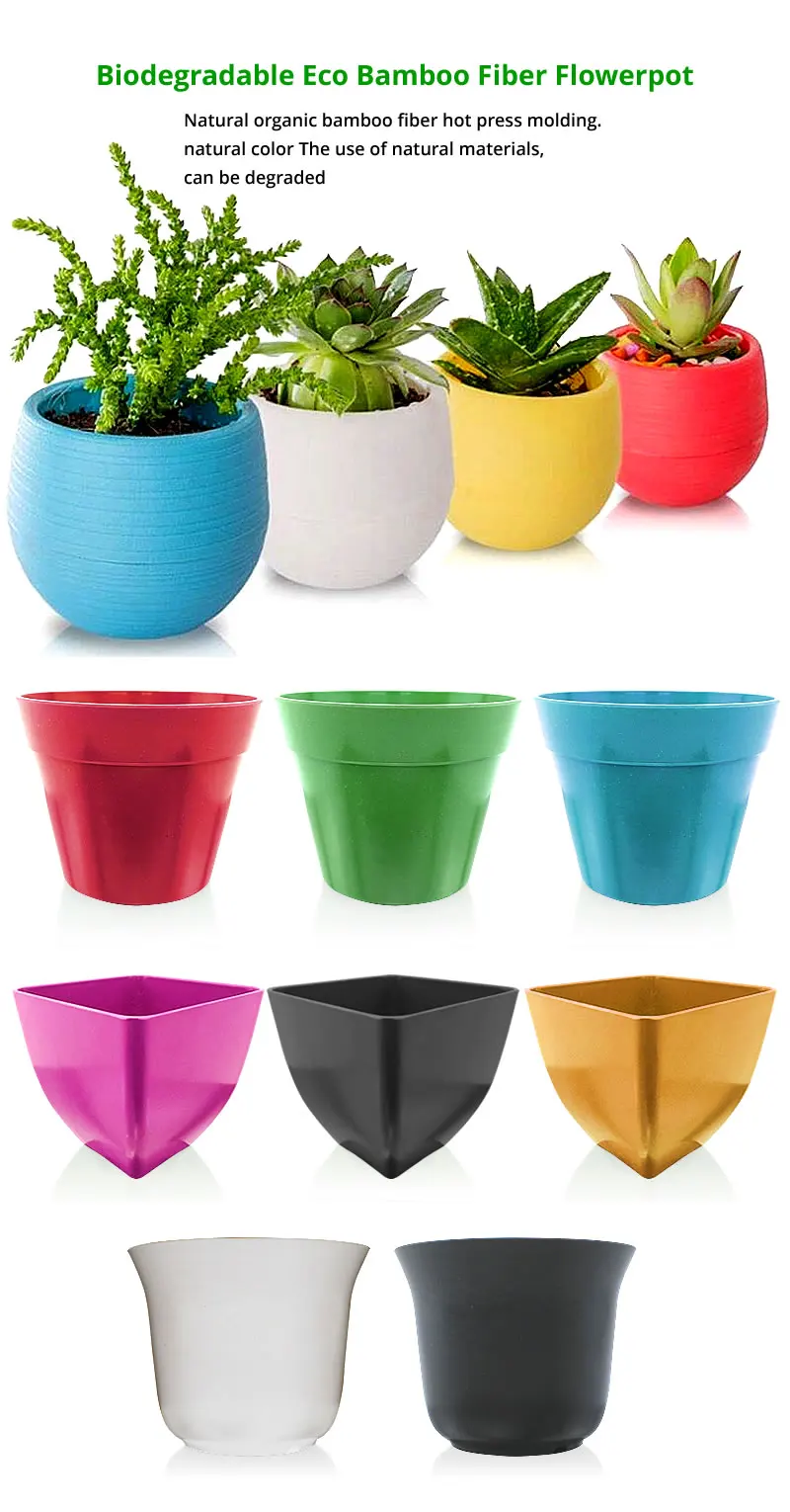 Colorful Plastic Plant Pots With Saucersmulticolored Round Swirl