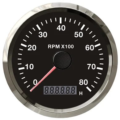 

85mm diesel engine tachometer for marine car 3 cylinder tachometer