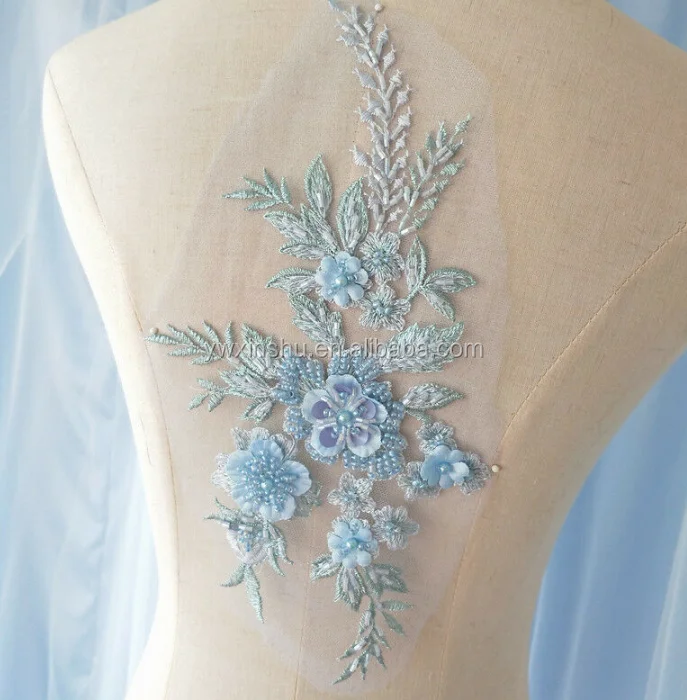 Termurah 3d Embroidery Lace  Flower Renda  Bordir  Motif 