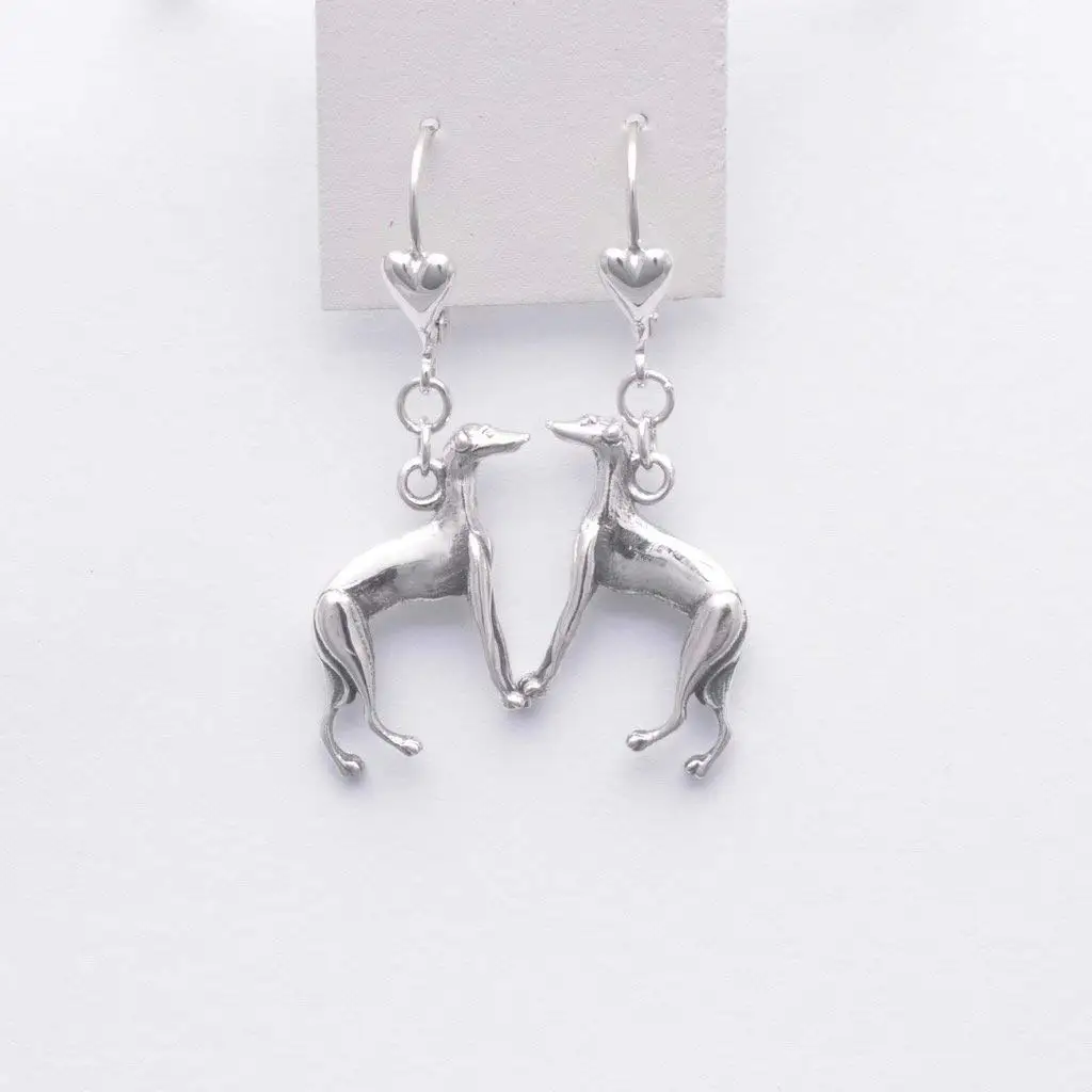 Italian Earrings Online Find Deals On Get Quotations Sterling Silver Italian Greyhound Earrings Jewelry Fr Donna Pizarro S Animal Whimsey Collection