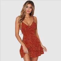 

In stock fashion Casual hot night beach bohemian mini skirts sexy ladies Plus Size dresses women XXXXXL clothing