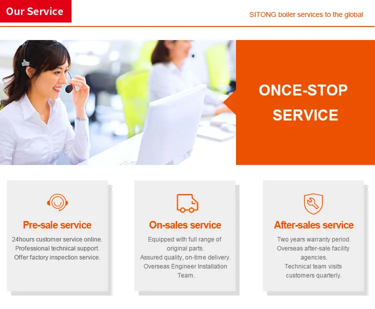 service of Competitive Price Horizontal Diesel Natural Gas Fired Industrial Thermal Oil Boilers