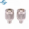 RP TNC Male to SMA Female Straight Adapter Copper RP TNC Jack to SMA Jack Socket Connector RF Adapter