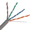 2*2*0,51 (305M) CCA (Double Isolation)With Rope(Sleel Wire) Indoor Cat5E Utp Lan Cable