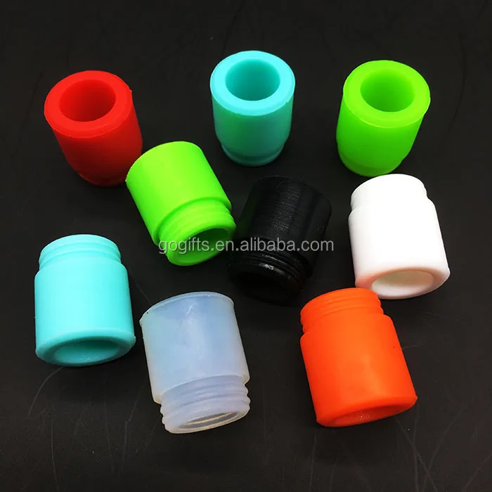 810 Silicone Mouthpiece Cover Drip Tip 810 Disposable Colorful Silicon
