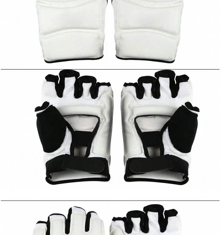 Taekwondo Sports Protective Gear Pu Leather Taekwondo Gloves - Buy ...