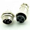Plug + socket 16mm GX16-4 core Aviation electrical plug Cable 4 pin connectors
