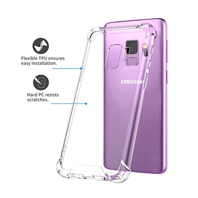 

Hot Sell New Mobile Phone Cover Tpu Case For Samsung Galaxy Note 9 Case, Transparent