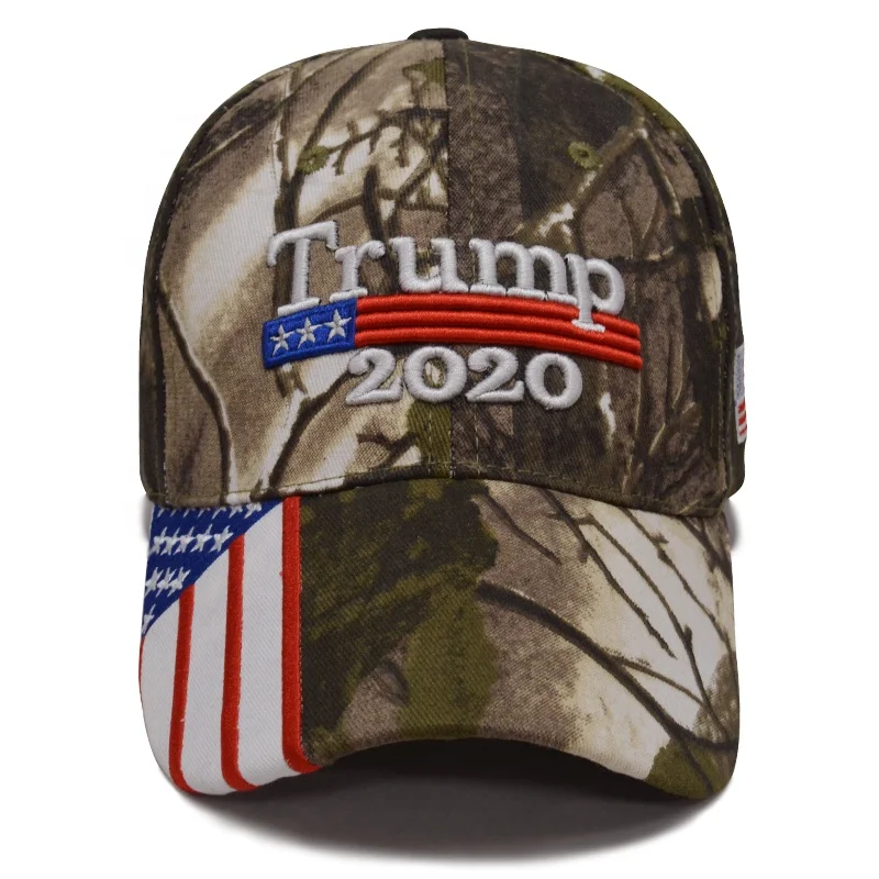 Donald Trump 2020 Hats,3d Logo Camouflage Trump 2020 American Flag Hat ...