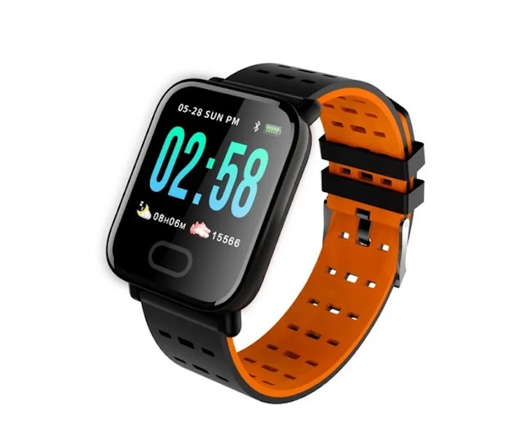 

2019 high quality new Fitness sports smart watch A6 track touch Screen heart rate monitor custom fitness tracker wristband