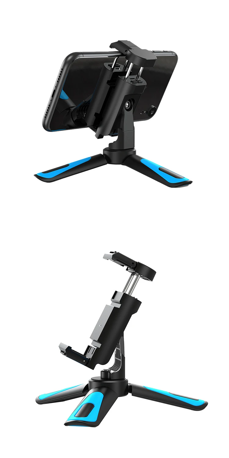 Apexel Mini Desktop Tabletop Tripod Stand Lightweight Phone Tripod with Phone Holder for Digital Camera
