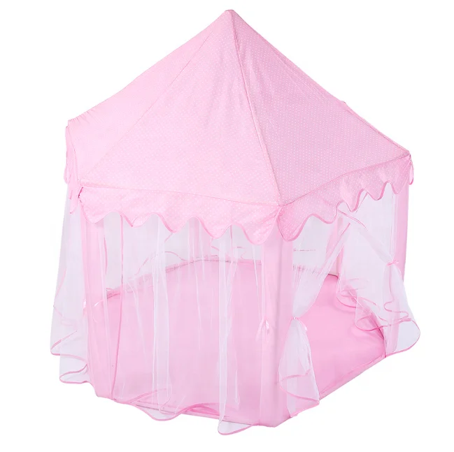 
Amazon Choice Castle Princess Hexagon Pagoda Tent/Kids Play Tent Pink Princess Castle Large Children Playhouse for Girls Indoor 