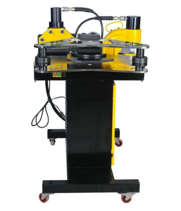 
hydraulic horizontal and vertical bending cutting punching busbar machine VHB-401 