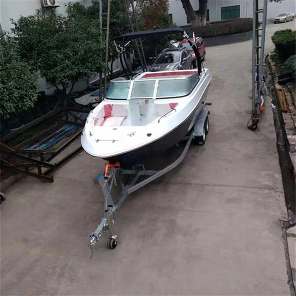 

CE proved Motor Speedboat for sale! family tourist sport boat for 6 people