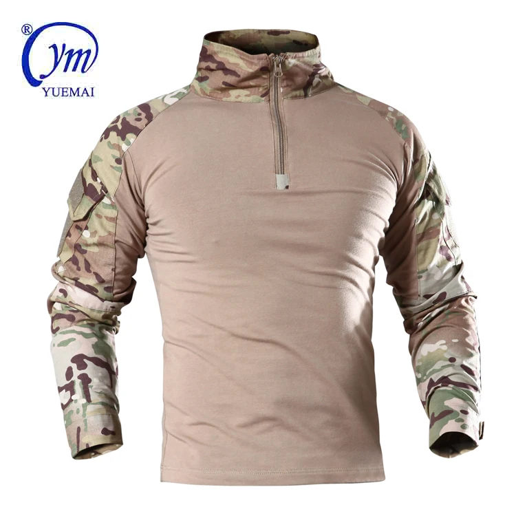 Custom Airforce Digital Camouflage Acu Army Military Uniform Frog  Shirt Suit