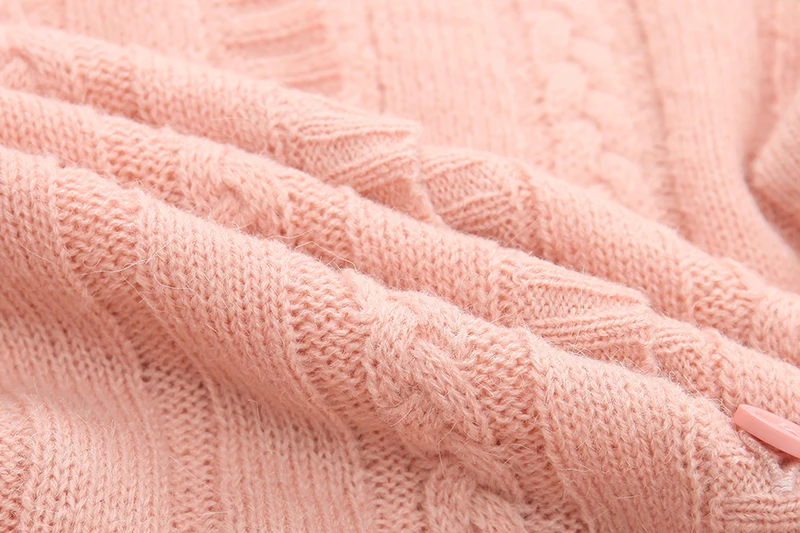 Oversized Long Cable Knit Cardigan Embroidered Alpaca Sweaters Women.JPG