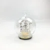 2019 New arrival Wholesale clear glass christmas Silver Nativity ball for christmas
