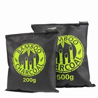 

Natural Air Purifying Bag Bamboo Charcoal Car Deodorizer and Air Freshener Bag