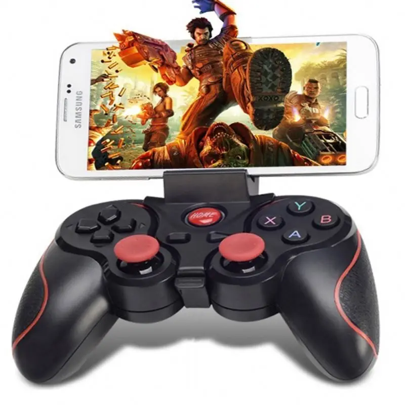 Cheapest Price Terios T3 Gamepad Wireless  Controller Bt3.0 T3 Joystick Gamepad Add Smart Phone Holder For Mobile