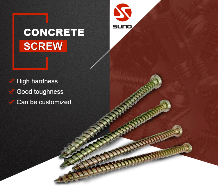 High Intensity Concrete Screws Nail Used For Aerated Concrete Buy