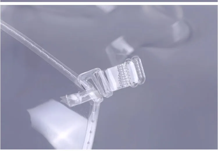 Transparent bra wash free invisible bra plastic underwear nude bra