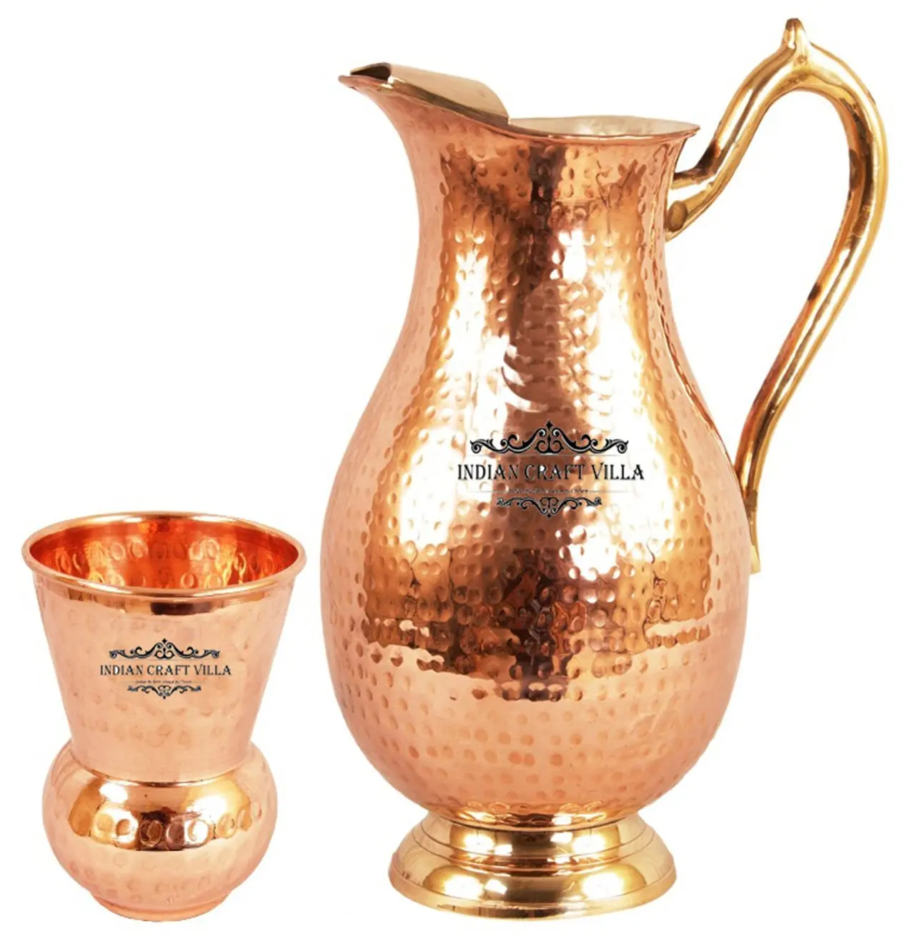 Медная вода. Кувшин из чистой меди с крышкой (Pure Copper Jug with a Lid), 2000мл. Турецкий кувшин для воды. Медный сосуд. Турецкий графин для воды.