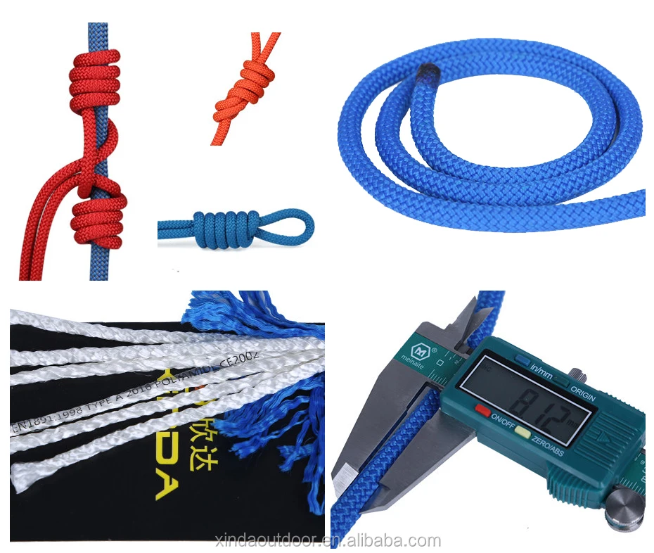 Xinda10kn 8mm Static Climbing Rope For Hiking Outdoor Safety Buy