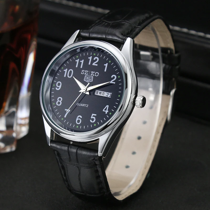 

Lated Hand Watch Manufacturer Wholesale Cheap China Watches Men, Black/brown