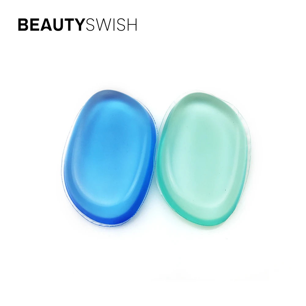 

Water Drop Sponge Cosmetic Powder Puff Washable Complexion Black Colored Korean Makeup Beauty Tools Sponge Puff Silicone Blender, Customized color