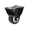 China's factory produces casters roller and small industrial plastic fixed caster.