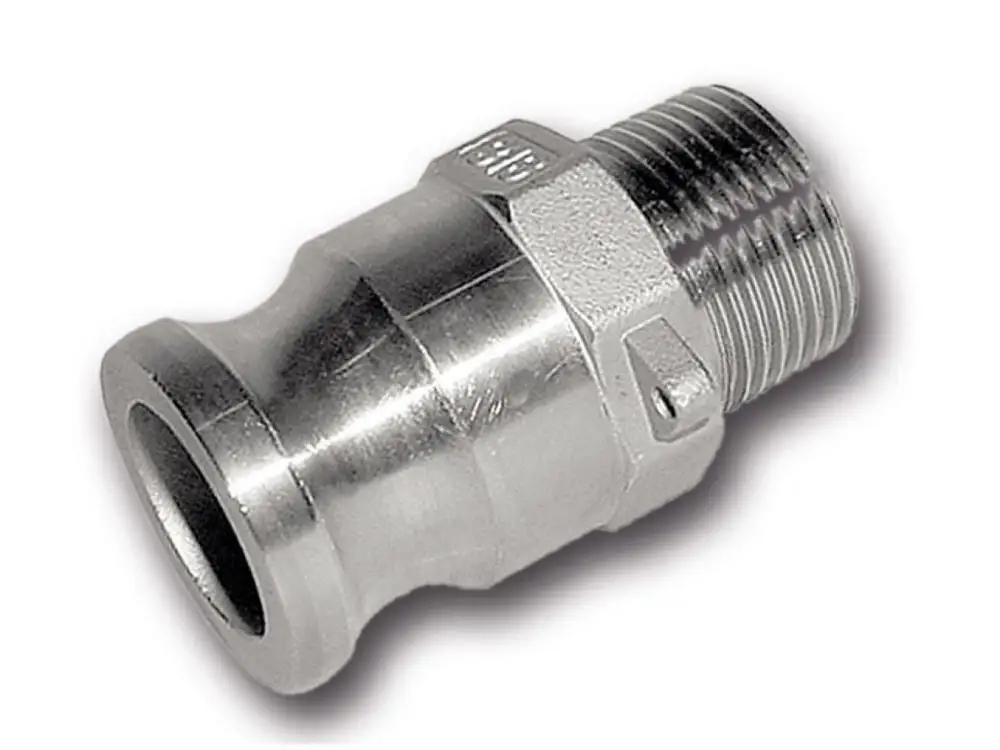 Stainless Steel 3 8 U0026quot 2 Camlock Fittings Quick Connect Fire Hose Coupling