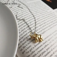 

18k gold plated statement elephant women and girls necklaces
