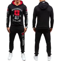 

Custom Men's Athletic Tracksuit Fashion Printing Plain Warm Jogging Sweat Suits Autumn Spring Spandex Hooded Sportswear