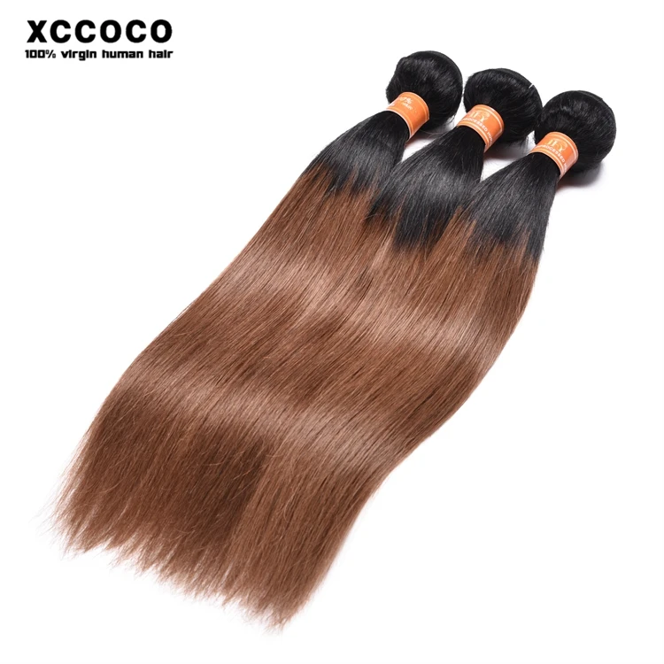 

10-24 inches Straight Wave 1b/30# Brazilian Virgin Hair Unprocessed