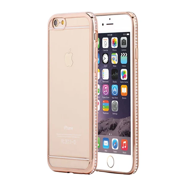 

Plate tpu phone case diamond for iPhone 6/Plus