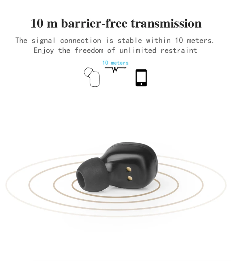 Classical business bluetooth Double Single ear wireless headset for android phone - ANKUX.COM