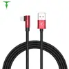 New style portable Aluminium alloy+Woven Fabric super fast mobile phone usb charging cable micro usb cable for Android