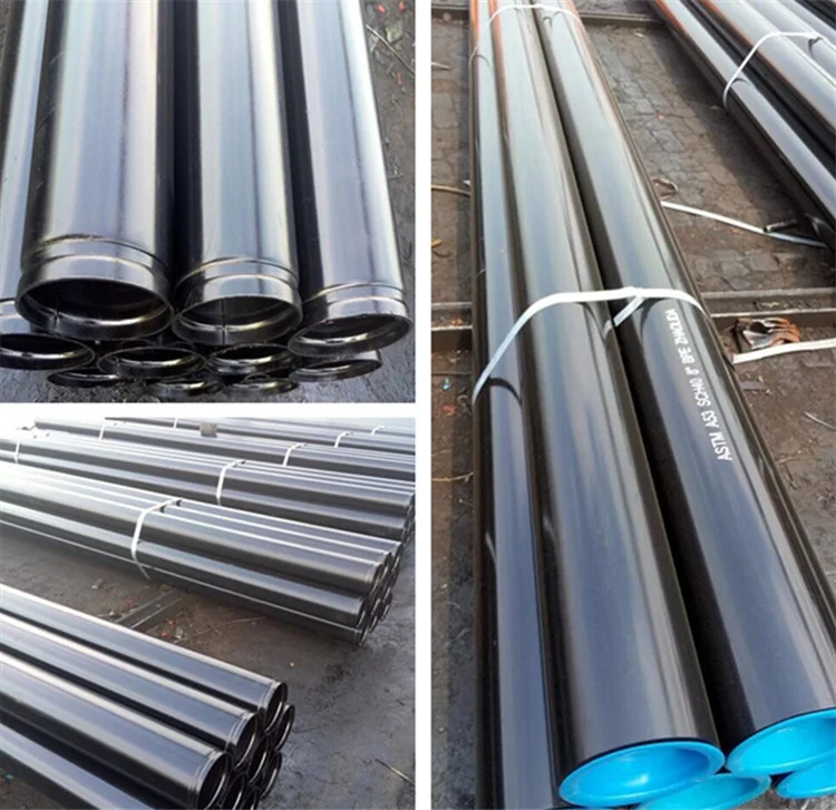 Astm A106 Carbon Steel Pipe With Marine Paint/coating Schedule 40