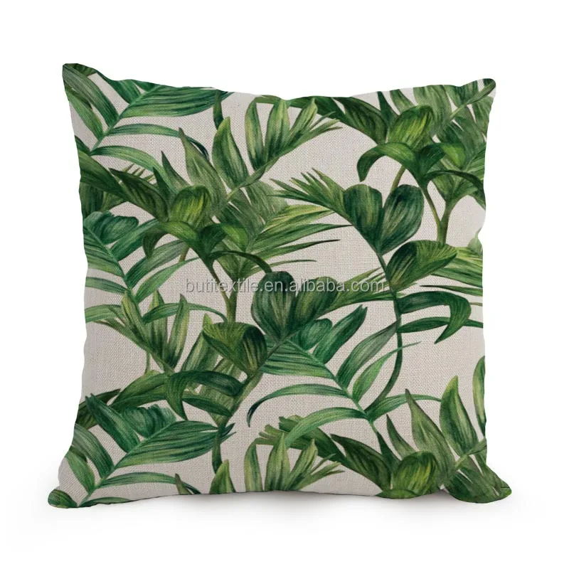 Vert Feuille Tropical Lin Jet Taie D'oreiller Imprimé Personnalisé Housse De Coussin Buy Housse De Coussin D'impression,Housse De Coussin En Forme Vert Feuille Tropical Lin Jet Taie D'oreiller Imprimé Personnalisé Housse De Coussin Buy Housse De Coussin D'impression,Housse De Coussin En Forme