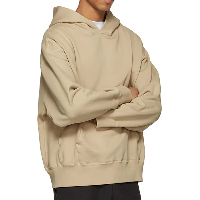 brushed cotton hoodie