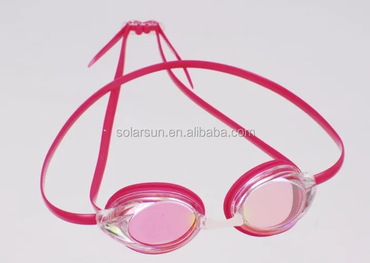 High quality cheap price custom design your own logo adults silicone racing swimming goggles