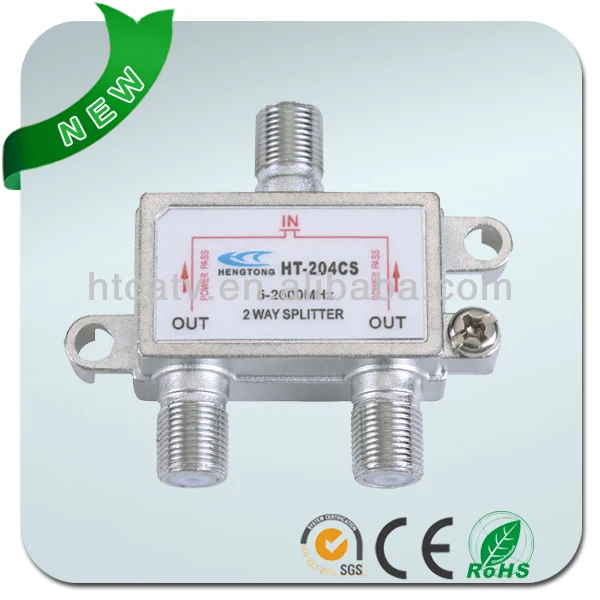 
one port power pass CS 2 way splitter 