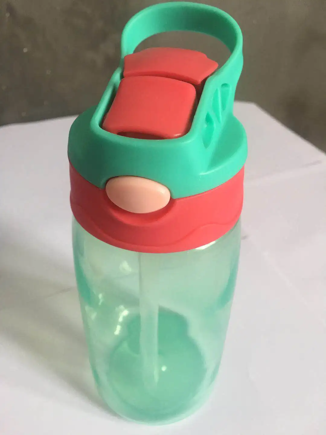 450ml Plastic Bottle Kids Tumbler Cups Baby Water Bottle With Flip-up ...
